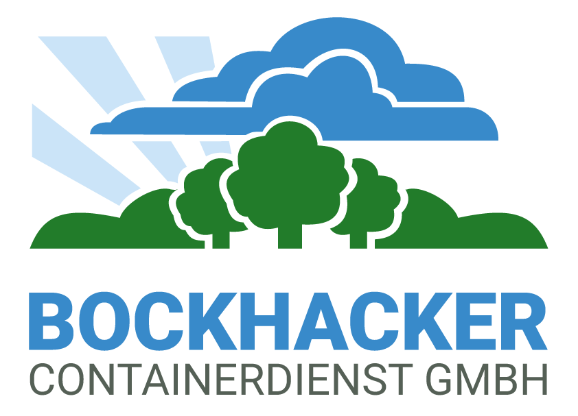 Logo der Bockhacker Containerdienst GmbH für Entsorgung und Recycling.